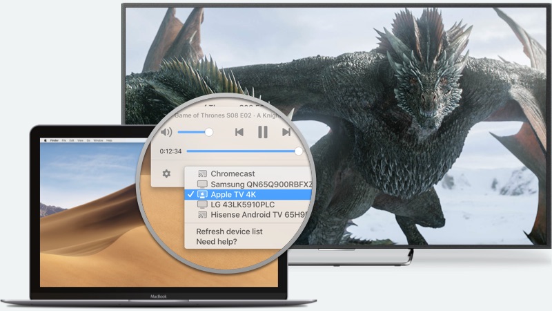 JustStream Apple Tv